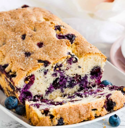 Blueberry Loaf Cake
