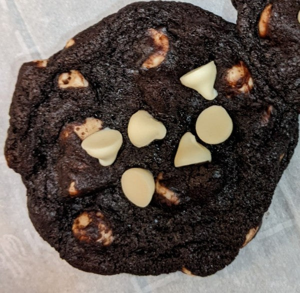 Chocolate White Chocolate Chip Cookies