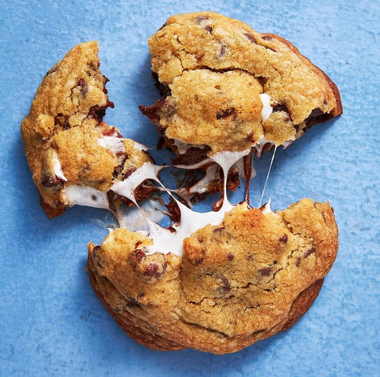 Large S'mores Cookies (TikTok Viral Recipe)