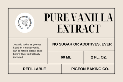 [WITH BEANS] Pure All-Natural INDIAN Single-Origin Vanilla Extract