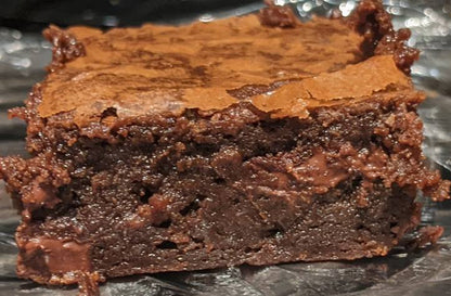 Brownies premiados con trozos de chocolate triple