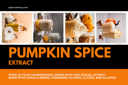 [WITH BEANS] Pumpkin Spice Vanilla Extract