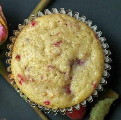 Raspberry Rose Muffins